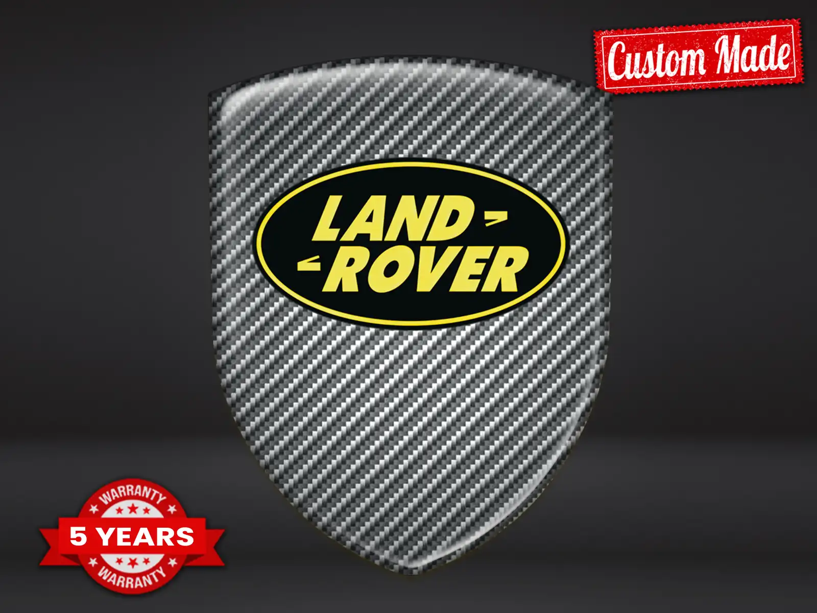 Land Rover Insignias Auto Personalizadas Máximo Resistente 
